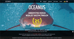Desktop Screenshot of oceanus.net.pl